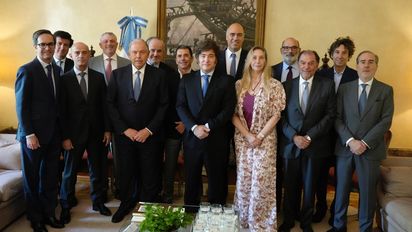 Milei presentó la 