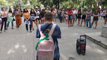 En la ciudad marcharon para pedir justicia por Úrsula Bahillo