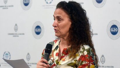 Ante parlamentarios del G20, Michetti pidió leyes para combatir la corrupción
