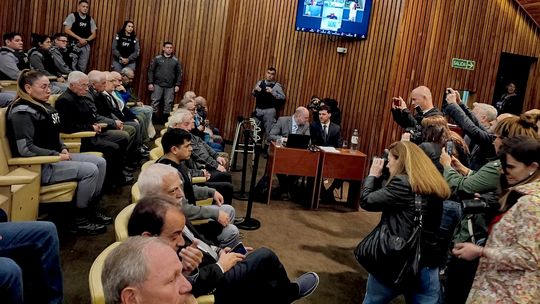 Arrancó el juicio por la megacausa Di Santo. Arrancó el juicio por la megacausa Di Santo.
