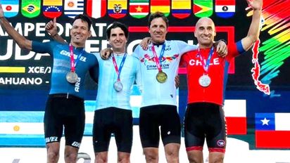 Diego Re logró el título sudamericano en la modalidad cross country en Talcahuano