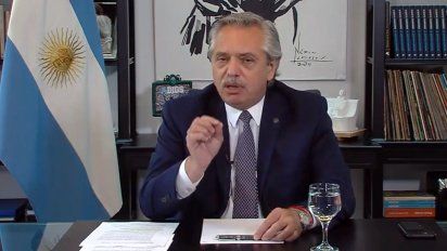 Alberto Fernández en Davos: