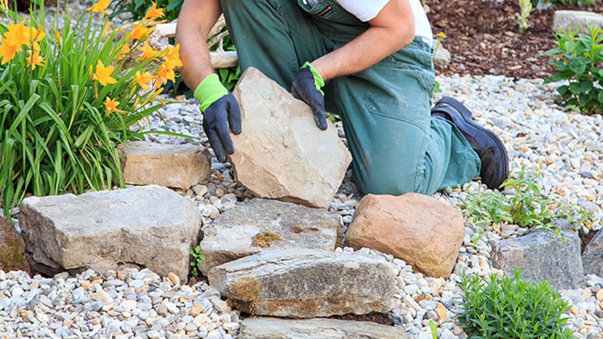 Piedras decorativas para el jardín, o cómo darle estilazo de forma low cost