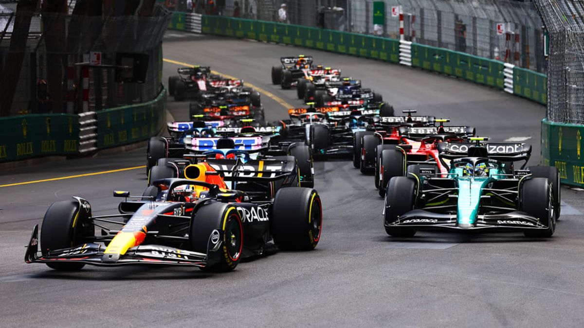 Laragada del GP de Mónaco con Verstappen