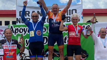 Oscar Retegui fue tercero en el campeonato de ruta de Deán Funes