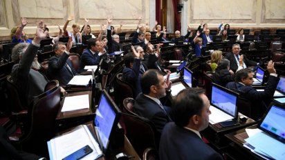 El Senado se disponía a convertir en ley el megaproyecto de emergencia