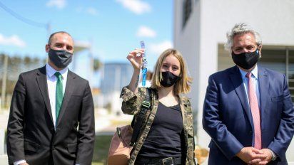 Alberto Fernández brindó su respaldo a Martín Guzmán