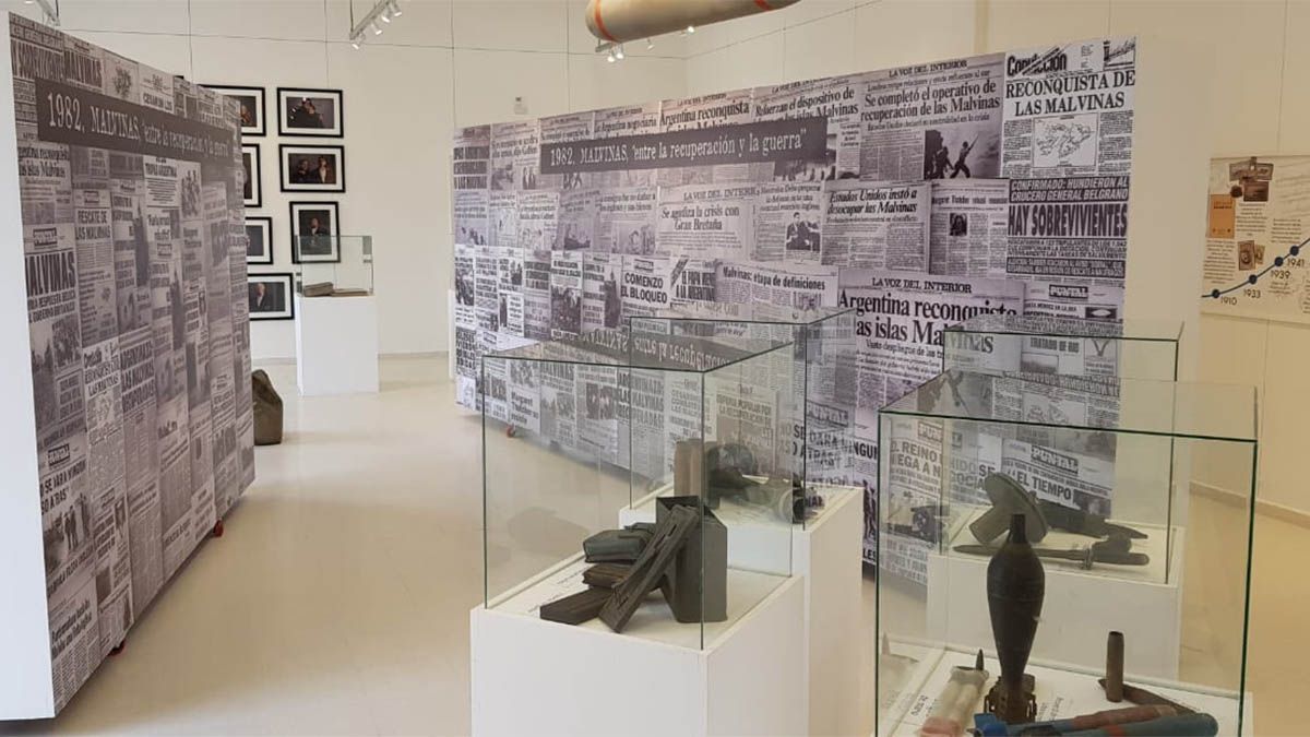 El museo Héroes de Malvinas inaugurado en Río Cuarto.