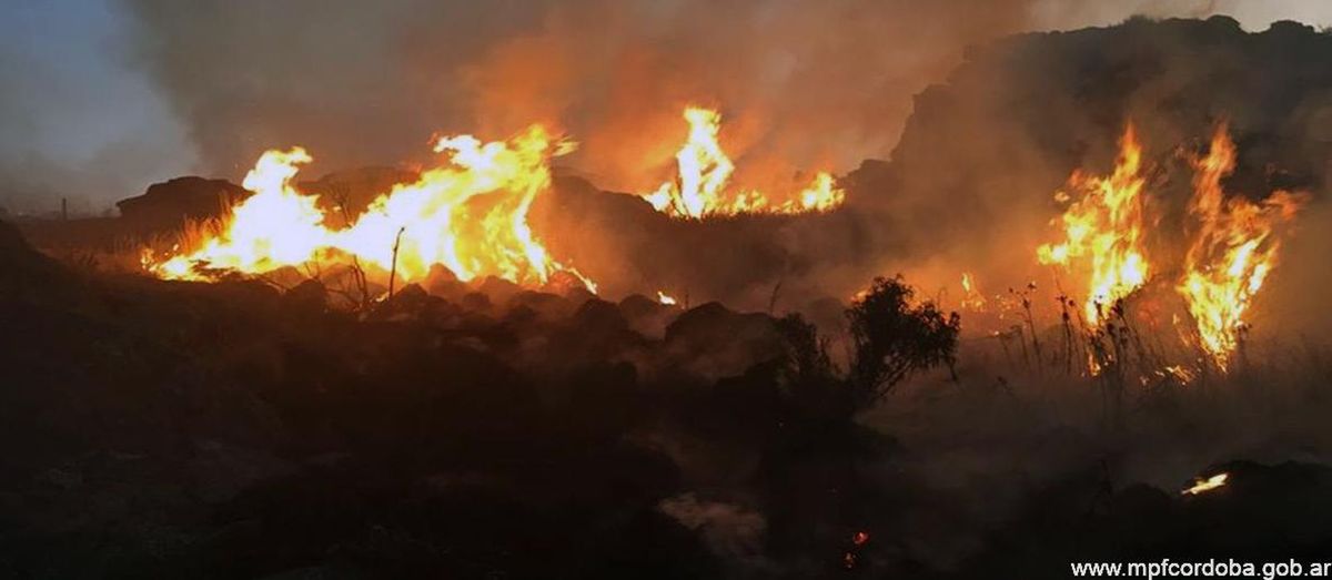 Confirman el juicio contra el supuesto autor de los incendios de Pampa de Achala