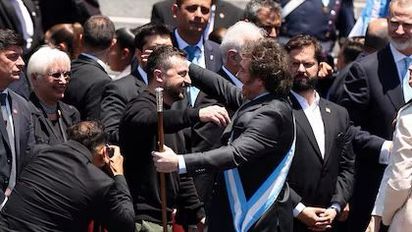 El mensaje de Volodimir Zelensky para Javier Milei a un año de su asunción