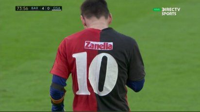 El homenaje más grande: de Messi para Maradona