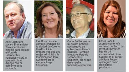 Nuevos mandatos: muchos reelectos y récord histórico de mujeres intendentas