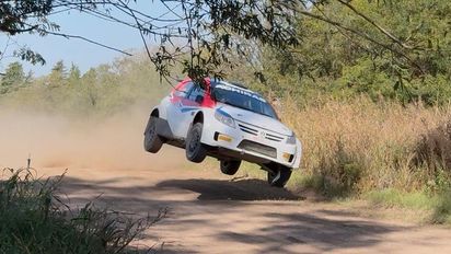 Triunfo el binomio local Nicolás Lizzi-Jorge Berardo en el 6º Rally de Achiras