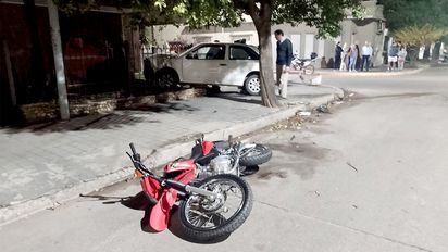 Violento choque en el macrocentro