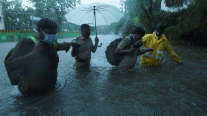 Un ciclón llega a la India en pleno brote de Covid-19