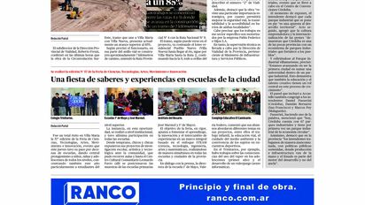 Accedé a la edición digital de Diario Puntal Villa María
