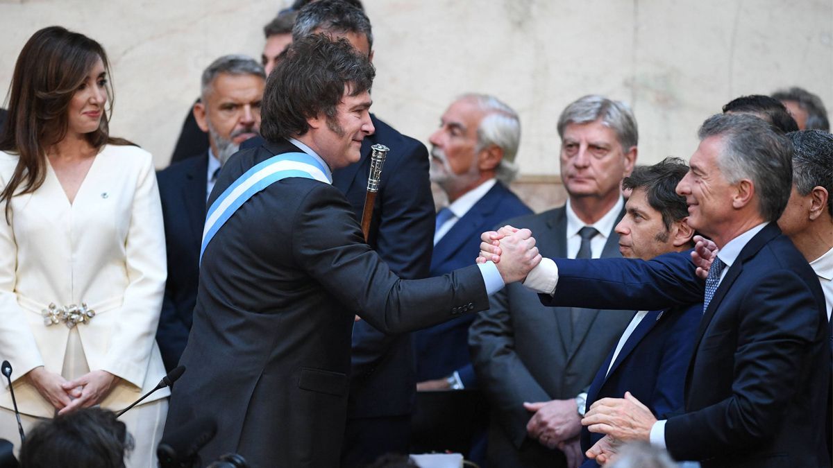 La asunción presidencial de Javier Milei