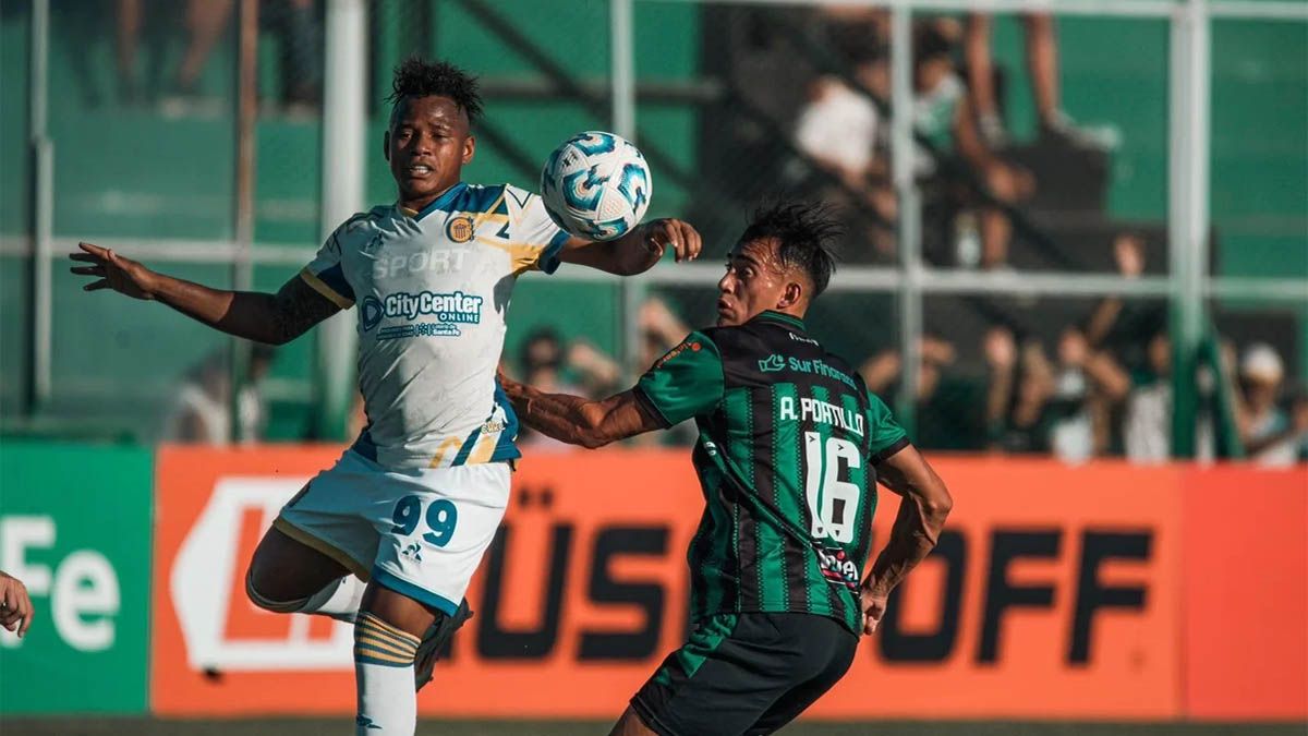 San Martín de San Juan y Rosario Central no se sacaron ventaja e igualaron sin goles.