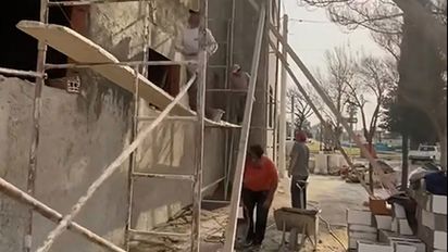 Arrancó la segunda etapa de la obra de ampliación del Hospital de Gigena