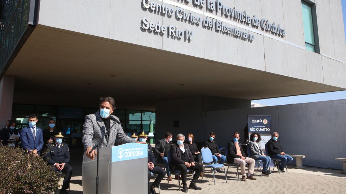 Mosquera destacó la inversión de la Provincia en materia de seguridad.
