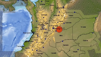 Fuerte sismo de magnitud 6.5 sacude Bogotá y otras ciudades de Colombia