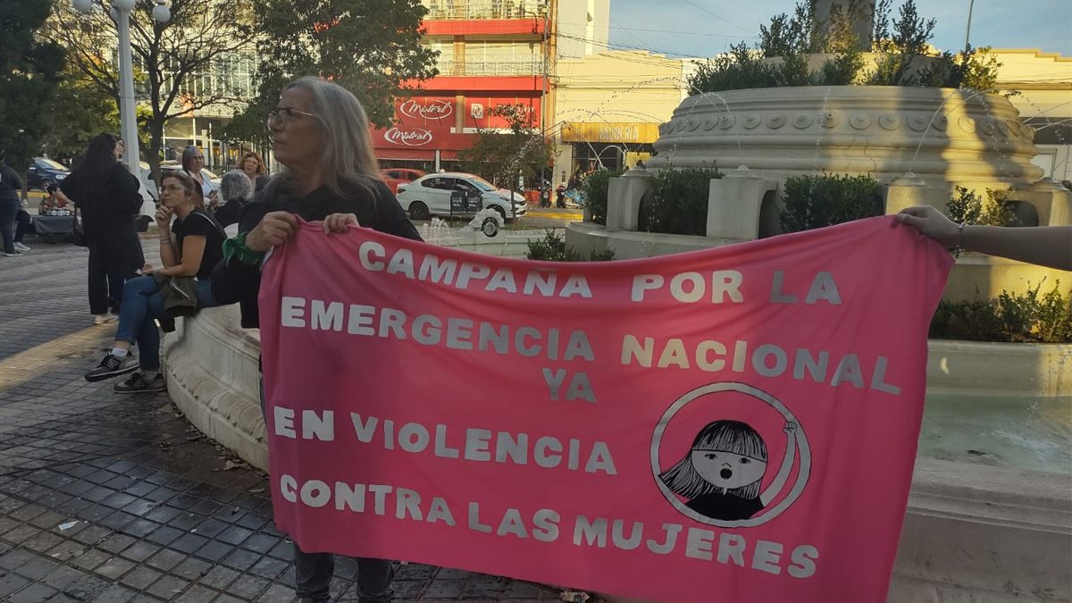 La concentración fue en Plaza Centenario y posteriormente el colectivo de mujeres se movilizó hacia la Policía Federal y Tribunales.