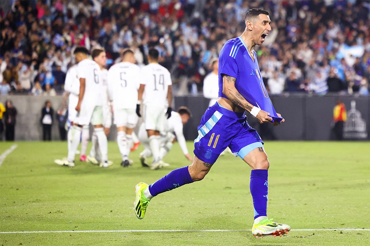 Argentina le ganó a Costa Rica 3 a 1 el amistoso FIFA jugado en Los Ángeles
