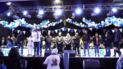 Canals: contundente triunfo de Bruno; Llaryora, Llamosas y Nazario, en festejos
