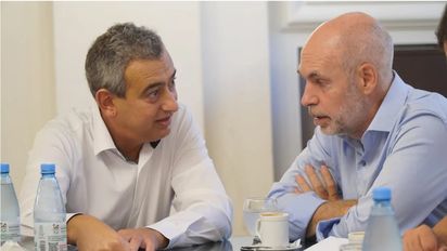 Rodríguez Larreta visitó a Javkin y prometió trasladar el Ministerio de Seguridad a Rosario si es presidente