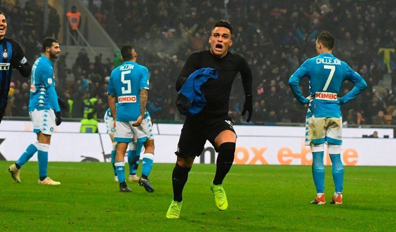 Lautaro Martínez le dio la victoria al Inter