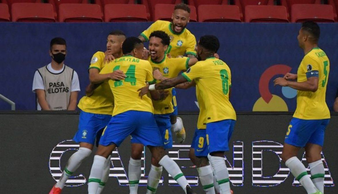 En el debut de la Copa América, Brasil derrotó a Venezuela
