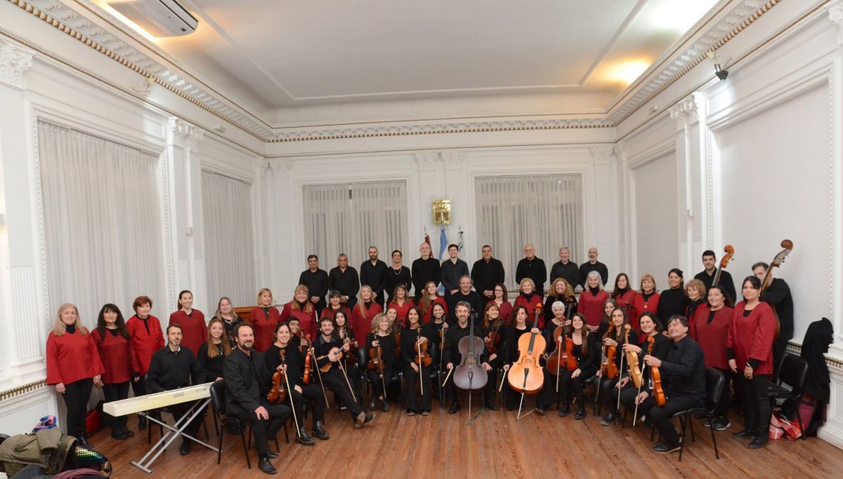 El Coro y la Orquesta municipal