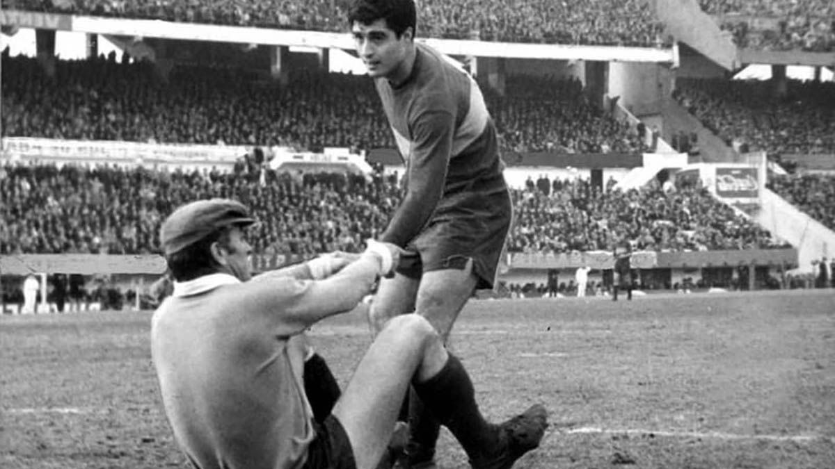 Ángel Clemente Rojas y Boca crónica íntima de un amor correspondido