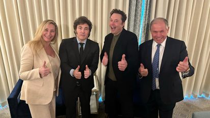 Milei se reunió con Elon Musk en Los Ángeles