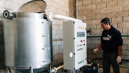 Olaeta es el primer municipio que tiene una planta de biodiésel para abastecerse