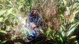 desmalezaban y encontraron a una persona en situacion de calle