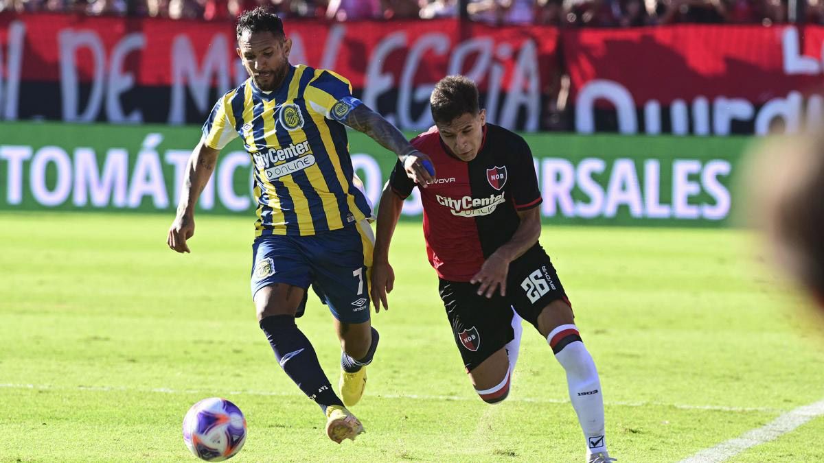 Newells y Rosario Central empataron en un clásico cerrado