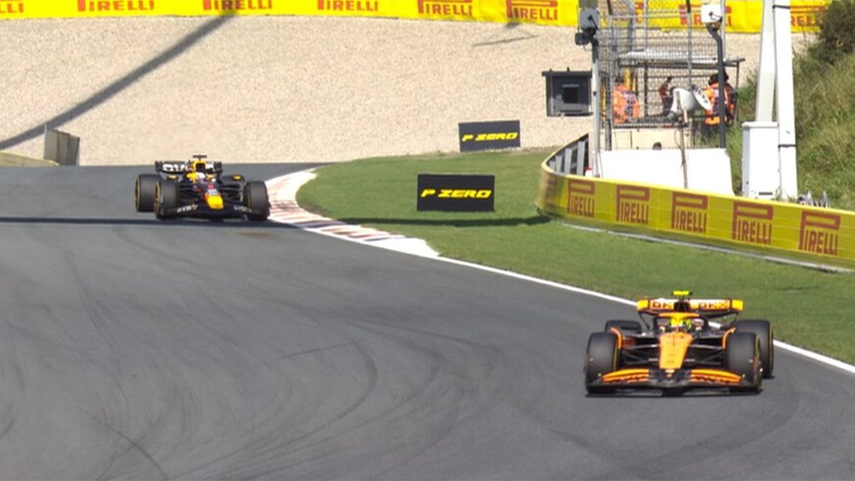 Lando Norris y Max Verstappen, 1º y 2º en el Gran Premio de los Países Bajos