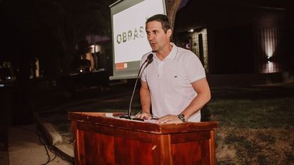 Cavigliasso inauguró 11 cuadras de cordón cuneta que beneficia a 100 familias