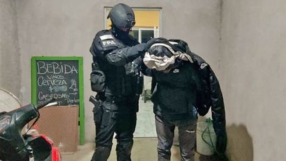 Secuestraron más de 1100 dosis de marihuana en Las Delicias: un detenido