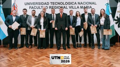 La UTN Villa María renovó autoridades e inauguró nuevas obras en su campus