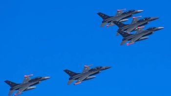 El Municipio de Las Higueras dijo que los F-16 llegarían ahora el martes