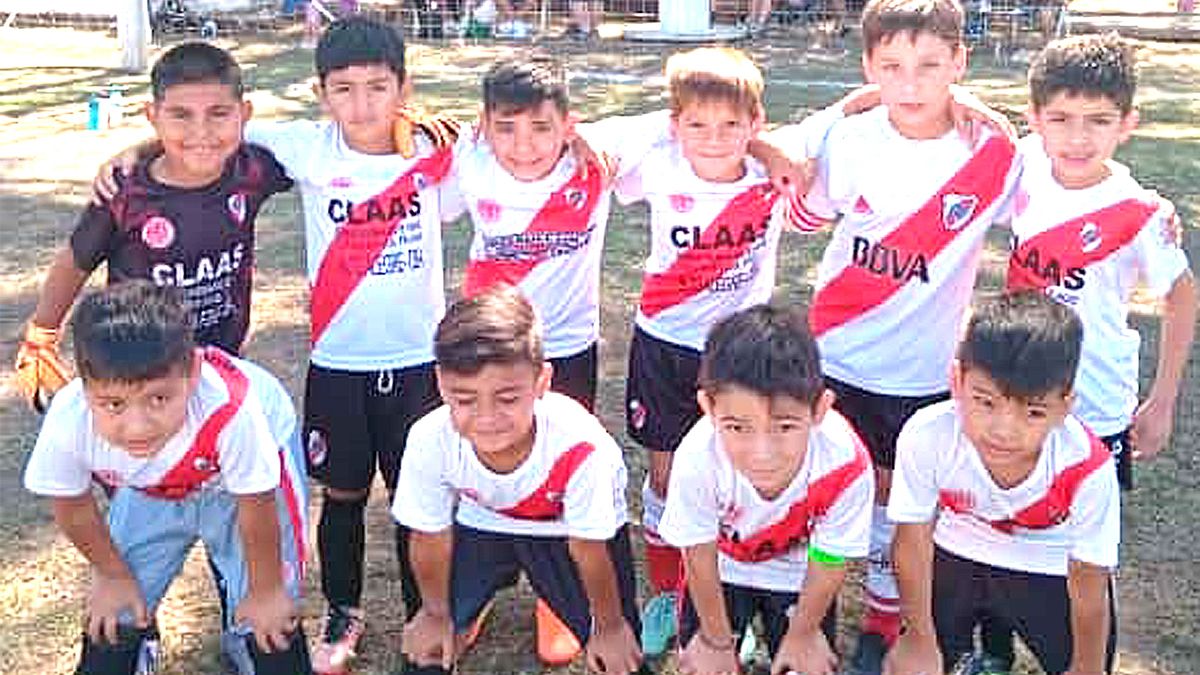 Los pibes de la filial de River Plate