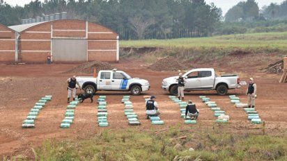 Secuestraron en Misiones un cargamento de marihuana valuado en $ 38 millones