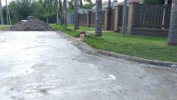 Iniciaron el pavimento en el barrio Portal de la Costa