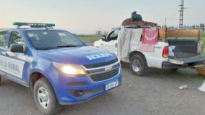Detuvieron a dos chatarreros por no tener papeles de lo que transportaban