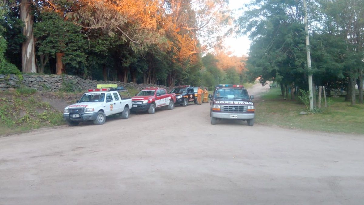 Los rescatistas tuvieron que seguir medidas preventivas por el coronavirus.