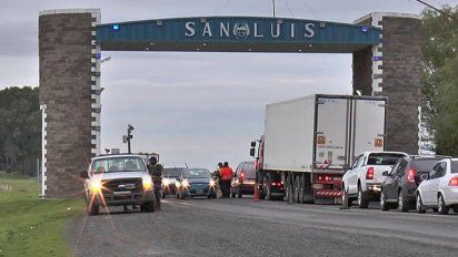 Desde este jueves, San Luis cierra los cruces limítrofes de rutas 8 y 30