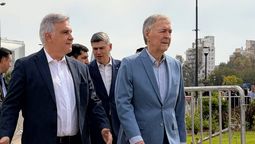 Llaryora y Schiaretti, protagonistas de la foto de la unidad.