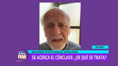 El cardenal Vicente Bokalic, en exclusiva con Puntal AM, a días del comienzo del cónclave